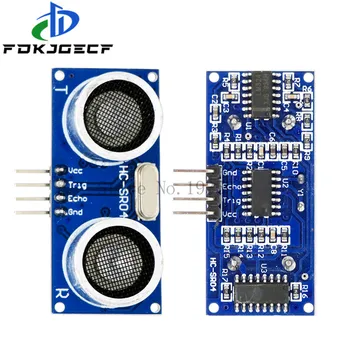 

Ultrasonic Module HC-SR04 Distance Measuring Transducer Sensor for arduino Ultrasonic Wave Detector Ranging Module