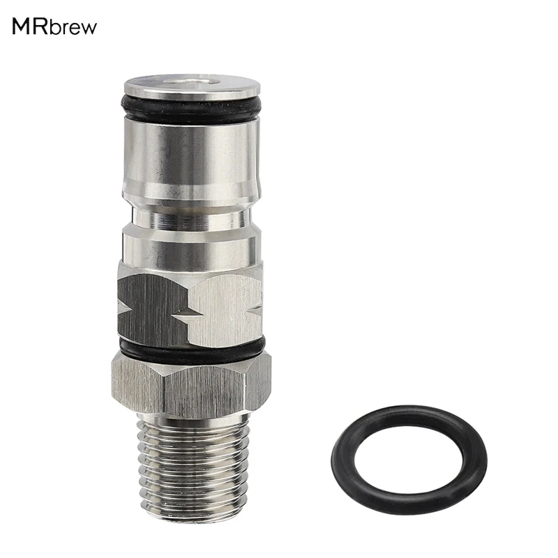 Homebrew 19/32 18 шариковая Блокировка столба с 1/4 дюйм NPT резьба переборка в сборе