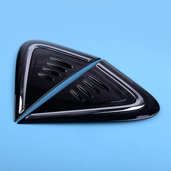 

CITALL 2PCS ABS Outer Side Front Door Air Vent Outlet Fender Cover Frame Trim Car Styling Fit For Toyota C-HR CHR 2016-2019