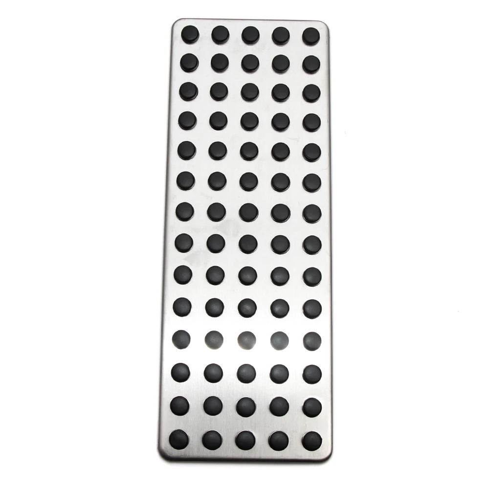 Стайлинг автомобиля нескользящая подставка для ног без сверления пластина Buick