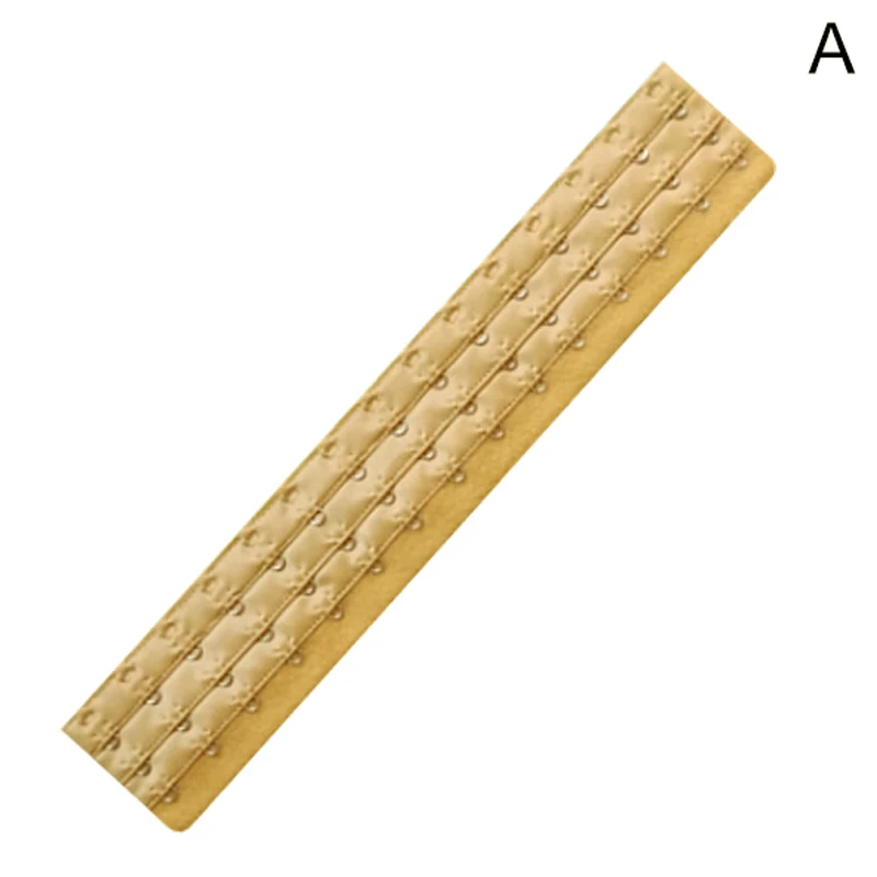 Женский корсет удлинитель 3 ряда 15 крючков Пряжка из нержавеющей стали Удлиненная застежка для нижнего белья EIG88 - Цвет: gold A