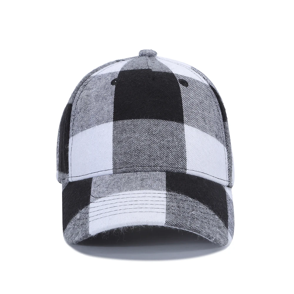 Брендовая бейсбольная кепка в клетку женская модная от солнца Gorras бейсболка