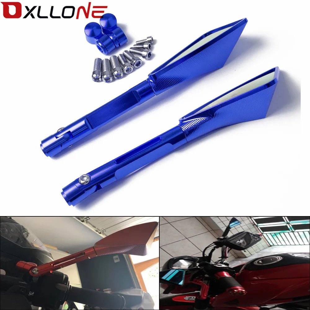 Мотоциклетные зеркала универсальные боковые заднего вида для honda CBR600RR ABS VFR1200F