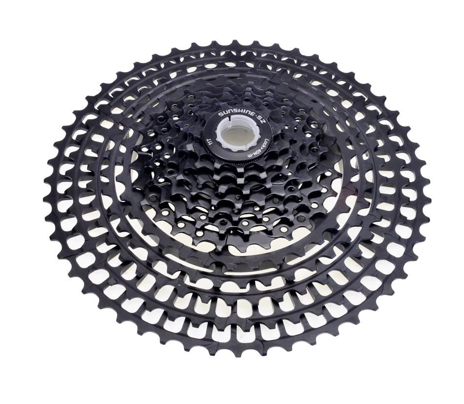 SUNSHNE MTB 11 Geschwindigkeit 11-50 t кассетт 365 г ультралайхт Fahrrad Freilauf 11 t Fahrrad Teile Berg Pelz shimano M9000 M80