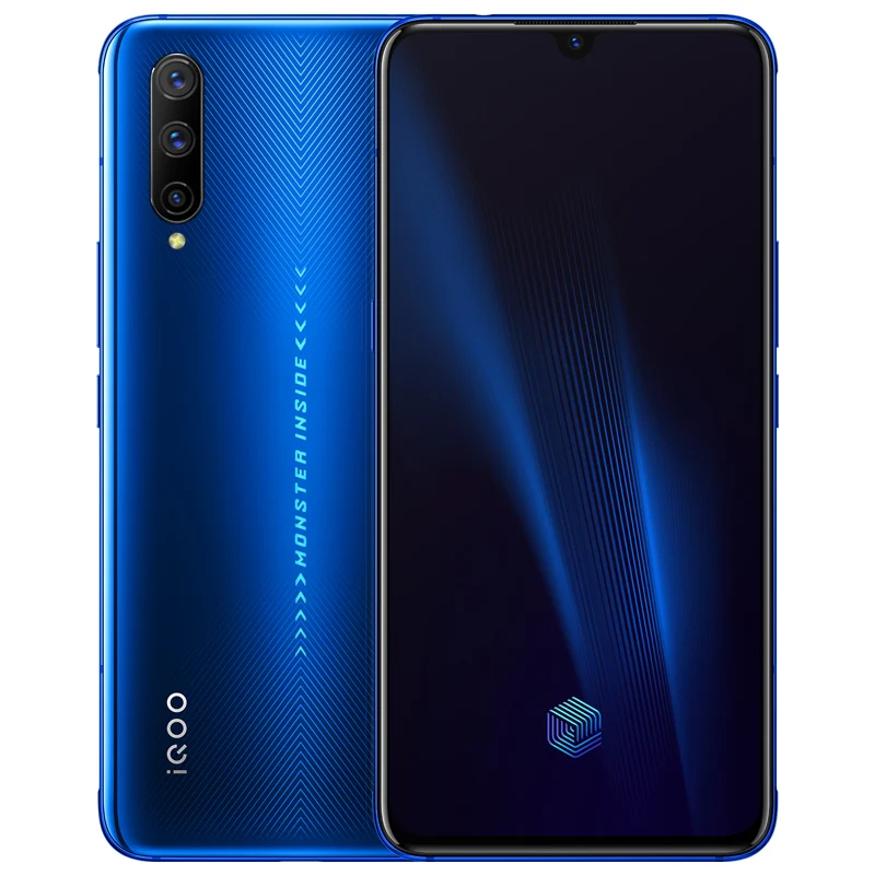 Новая модель,, Vivo IQOO Pro, 4G, мобильный телефон, 12G ram, 128G rom, Snapdragon 855 Plus, 6,41 дюймов, амолд, МП, 44 Вт, супер зарядка