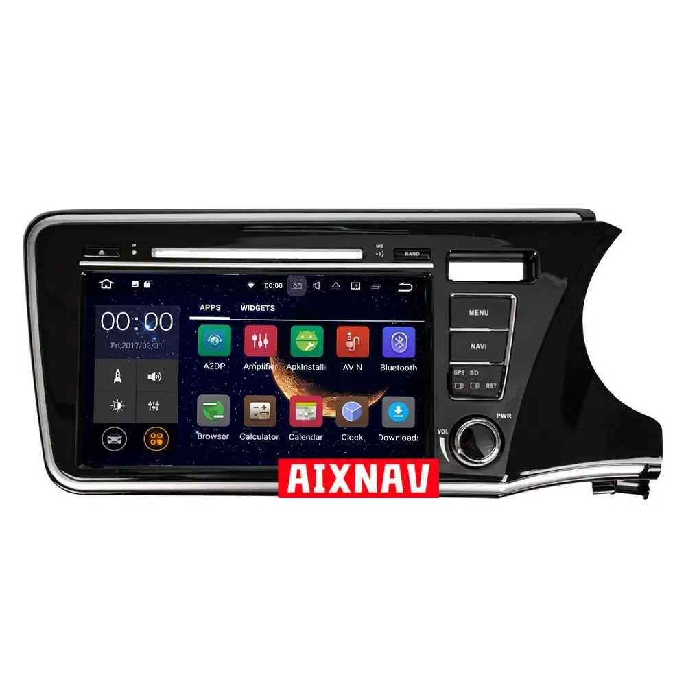 Автомагнитола для Honda city Car multimidia Автомагнитола gps Поддержка Bluetooth Авто Радио парктроник 2 Din навигация RDS BT
