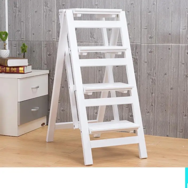 MODEL K Крытый Echelle Pliante Кухня Taburete Cocina складной Escalera Plegable деревянный стул Escabeau Merdiven табурет-стремянка - Цвет: MODEL K