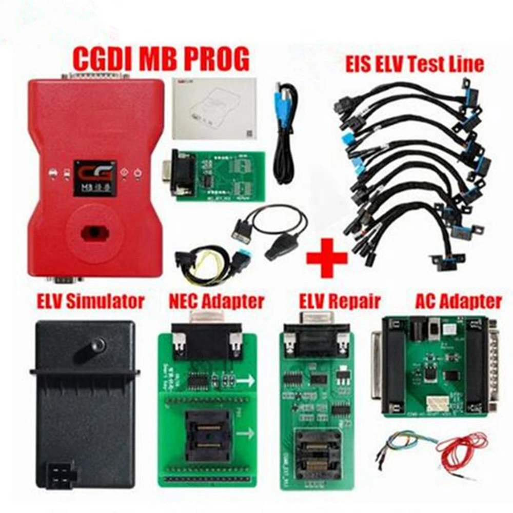 CGMB CGDI MB Prog Key Programmer Support Online Password Calculation and MB All Key Lost Free Update Online