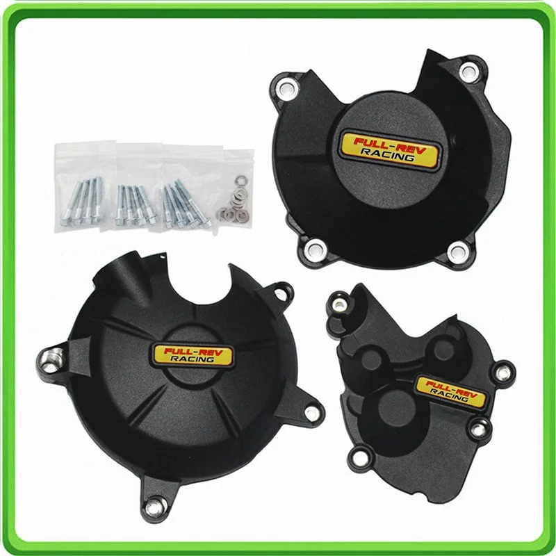 

Racing Engine Cover Set Protection Guard For Kawasaki ninja ZX-6R ZX6R 2009 2010 2011 2012