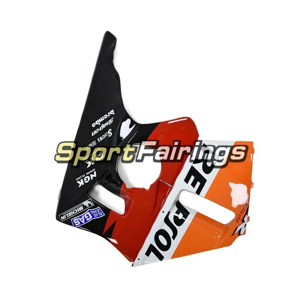 Repsol красный оранжевый черный мотоцикл Полный обтекатели для Honda CBR400RR NC23 1987 1988 1989 CBR400 RR 87 88 ABS пластик Кузов
