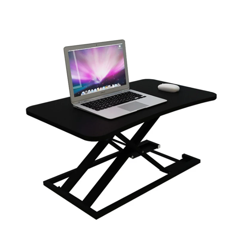 

29"x18" Heigh Adjustable Standing Desk sit to stand Laptop Desk Computer Laptop Stand Fiberboard Steel For Home Office Study