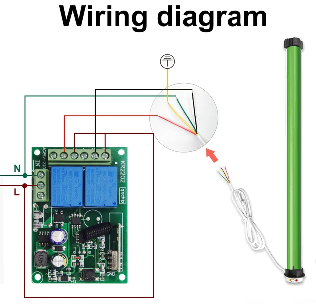 Interruttore Radio Controllo QIACHIP - Ricevitore 220V Con 2 Telecomandi Per Luci Ed Elettrodomestici - Foto 8