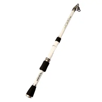 

1.8m Carbon Fiber Spinning Rod telescopic Fishing Rod Boating Fishing Pole Device Tackle