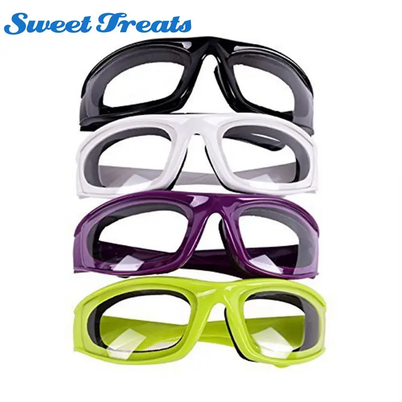 Sweettreats Kitchen Onion Goggles Tear Free Slicing Cutting Chopping Mincing Eye Protect Glasses | Дом и сад