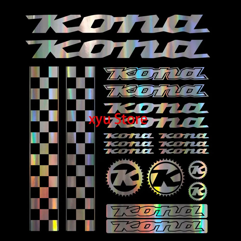 Kona 20 스티커 접착 스티커-mountain bike mtb bicycle