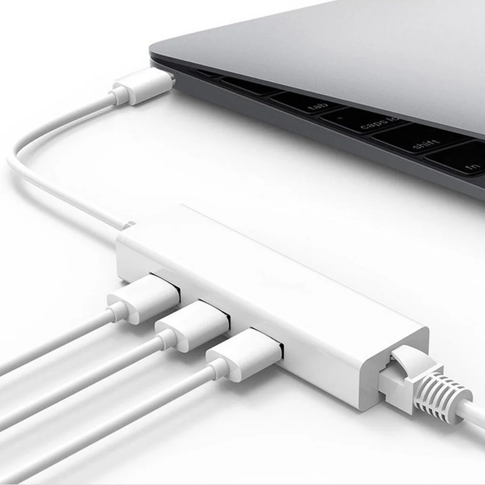 1* USB-C type-C к USB 3,1 интерфейс концентратор разъем адаптер Аксессуары для кабелей