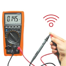 Verificador atual k3kd do diodo da tensão ca da c.c. do multímetro 1000v 20a de digitas da escala do automóvel de vc99