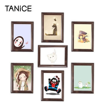 

TANiCE 9Pcs Photos Large Multi Picture Frame Set Memories Collage Home Decor DIY Photo Wall Display For Bedroom Living Room