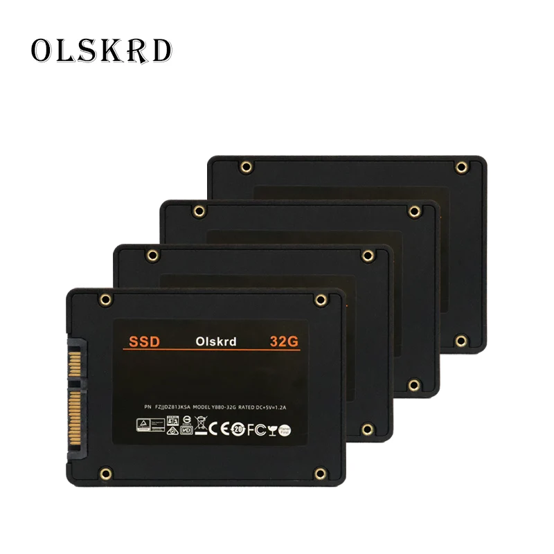 Olskrd SSD 8 ГБ 16 32 64 Гб 128 2 5 жестких диска твердотельные диски &quotвнутренний |