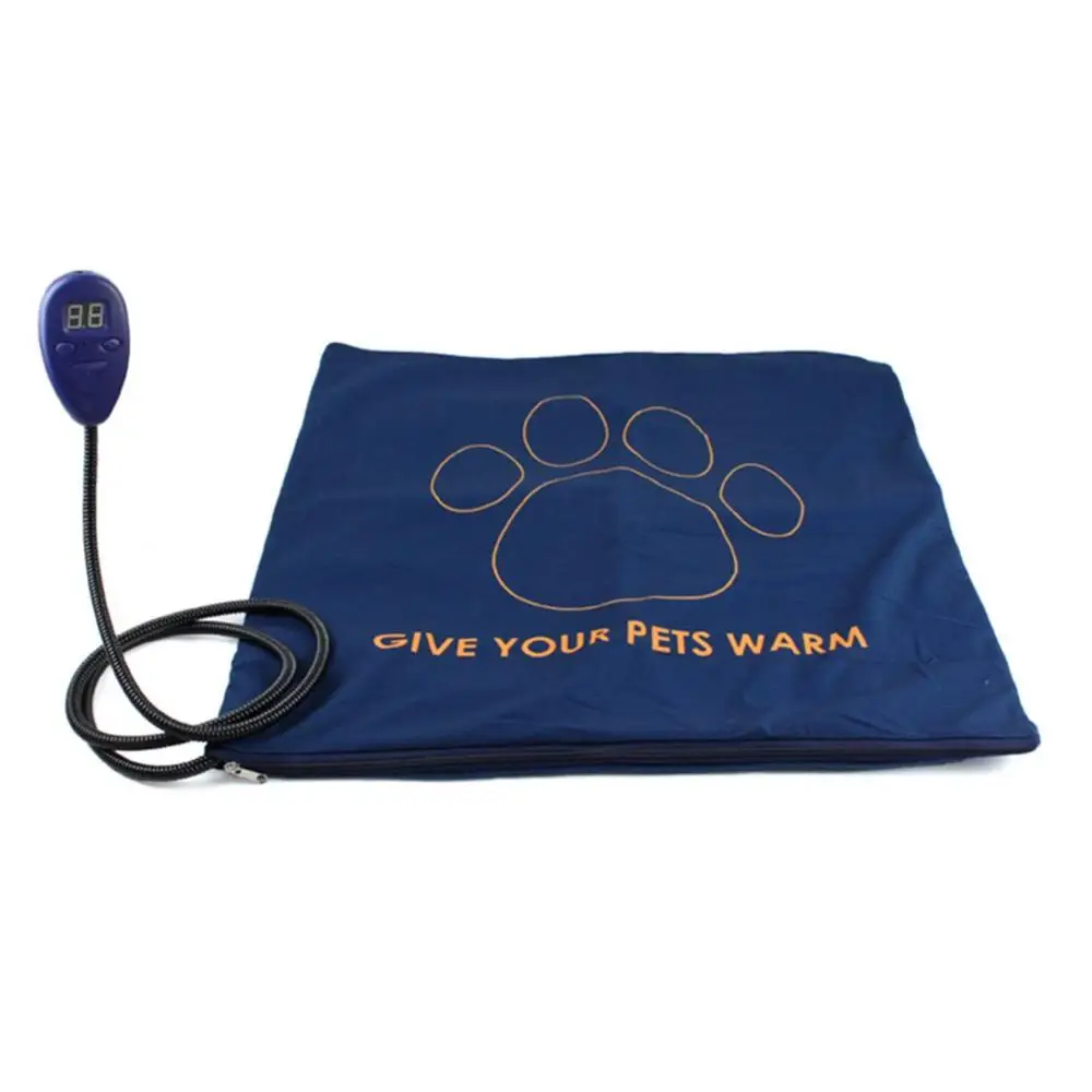 

Pet Electric Blanket Size Cat And Dog With Paw Print Dog Supplies Waterproof Anti-Bite Constant Temperature Heating Pad