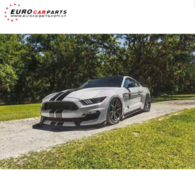 Gt350 eurocar стиль- год PP материал тела комплект Gt350 передний бампер задний диффузор капот и крыло