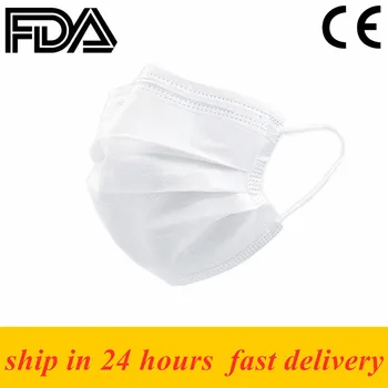 

3 Layer FDA CE Masks for Germ Protection Mascarillas Anti Virus Antidust Face Mouth Prevent Dust Mask Cotton Health Care Masque