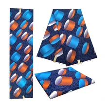 Африканская ткань воск tissus настоящий голландский воск 6 ярдов pagne воск tissus африканская ткань Анкара настоящий воск хлопок швейный материал