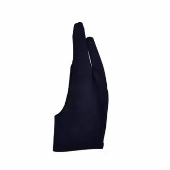 

2 Finger Anti-fouling Glove For Right And Left Hand Artist Drawing Sweat Proof For Any Graphics Drawing Tablet