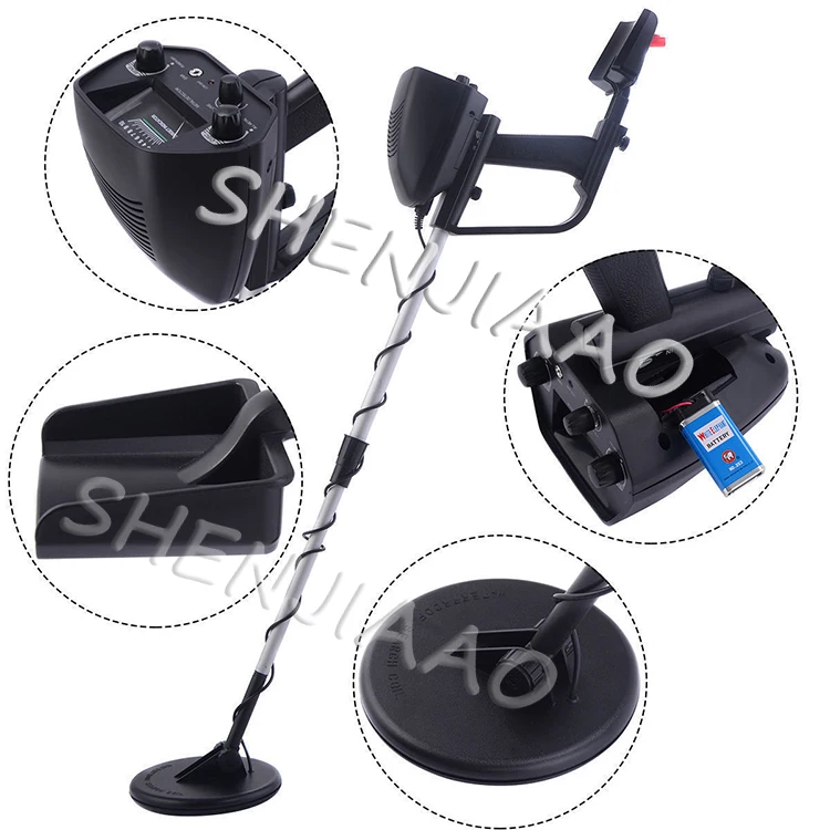 MD-4030 Underground Metal Detector Portable Treasure Hunter Gold Detector Beginn