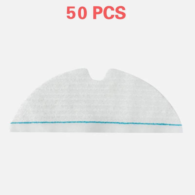 

10/30/50 pcs xiaomi Roborock S6 T6 S5 Robot Vacuum Cleaner Cloth Pad Disposable Mop Sweeper Mop Cloth Accessories