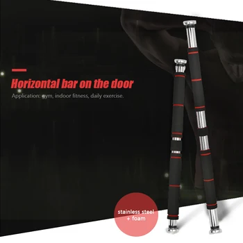 

Door Steel Pull Up Bars 200kg Horizontal Home Workout Fitness Gym Training for Working-out Comfortable Decoration