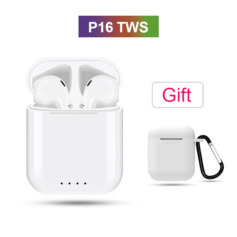

P16 Bluetooth 5.0 wireless Earphone Mini New Private Mode Wireless Charging Stereo Sports беспроводные наушники
