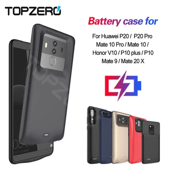 

Battery Case For Huawei Honor V10 Mate 9 10 pro 20x Portable Charger Power Bank Case For Huawei P10 Plus P20 Pro Power Case