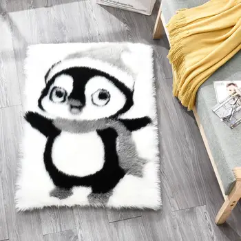 

Cute Cartoon Plush Rugs Home Warm Floor Carpets for Living Room Bedroom