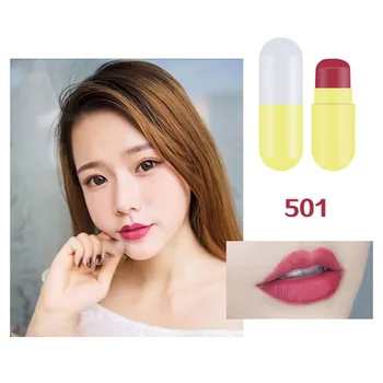 

Capsule Lipstick Waterproof Long Lasting Women Gift Cosmetic Beauty Makeup Sexy Red Lip Women Fashion Makeup Gift