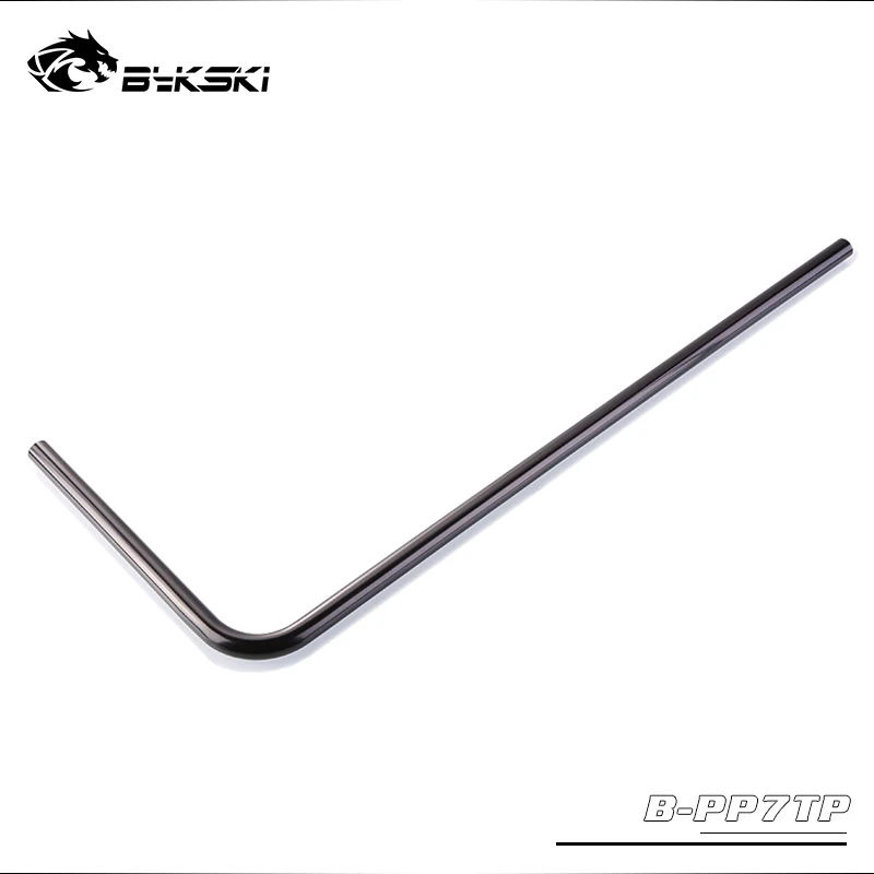 

Bykski Computer Split Metal Brass Hard tube ,500x200mm ,12x14MM brass rigid tube ,Black,Silver,Gold,RED,B-PP7TP500X200