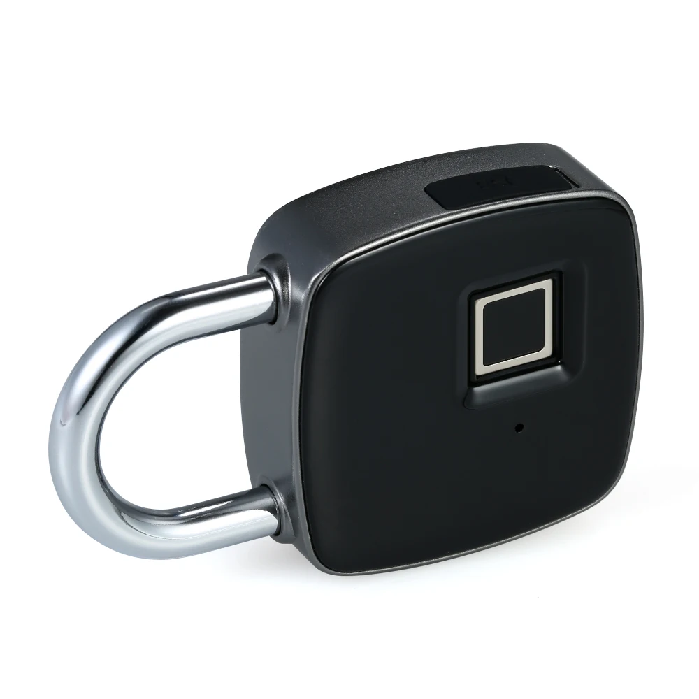 Умный замок отпечатков пальцев без ключа USB Перезаряжаемый доступ IP65 Водонепроницаемый Противоугонный замок безопасности дверь Багаж Замок для чемодана