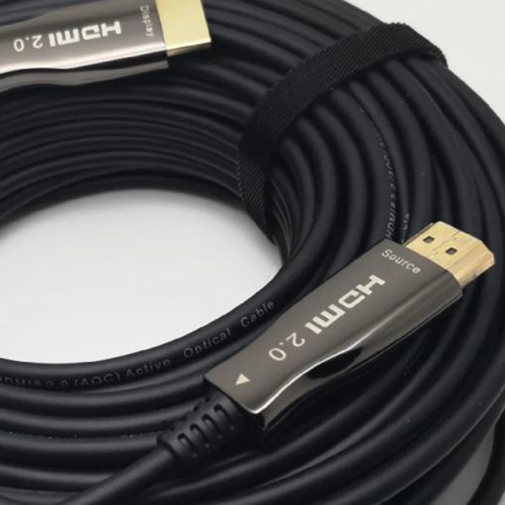 

HDMI 2.0 Fiber Optical 60Hz Cable Ultra HD 4K High Speed 18Gbps Cable 15m