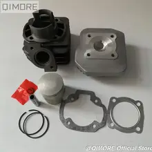 47 мм большой диаметр комплект/поршневые кольца цилиндра и комплект головки цилиндра для скутера такт 50 DIO50 AF17 AF18 AF27 AF28