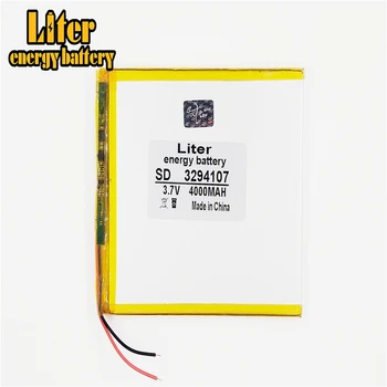 

3294107 3.7V 4000mAH 3095105 (polymer lithium ion battery) Li-ion battery for tablet pc 7 inch 8 inch 9inch