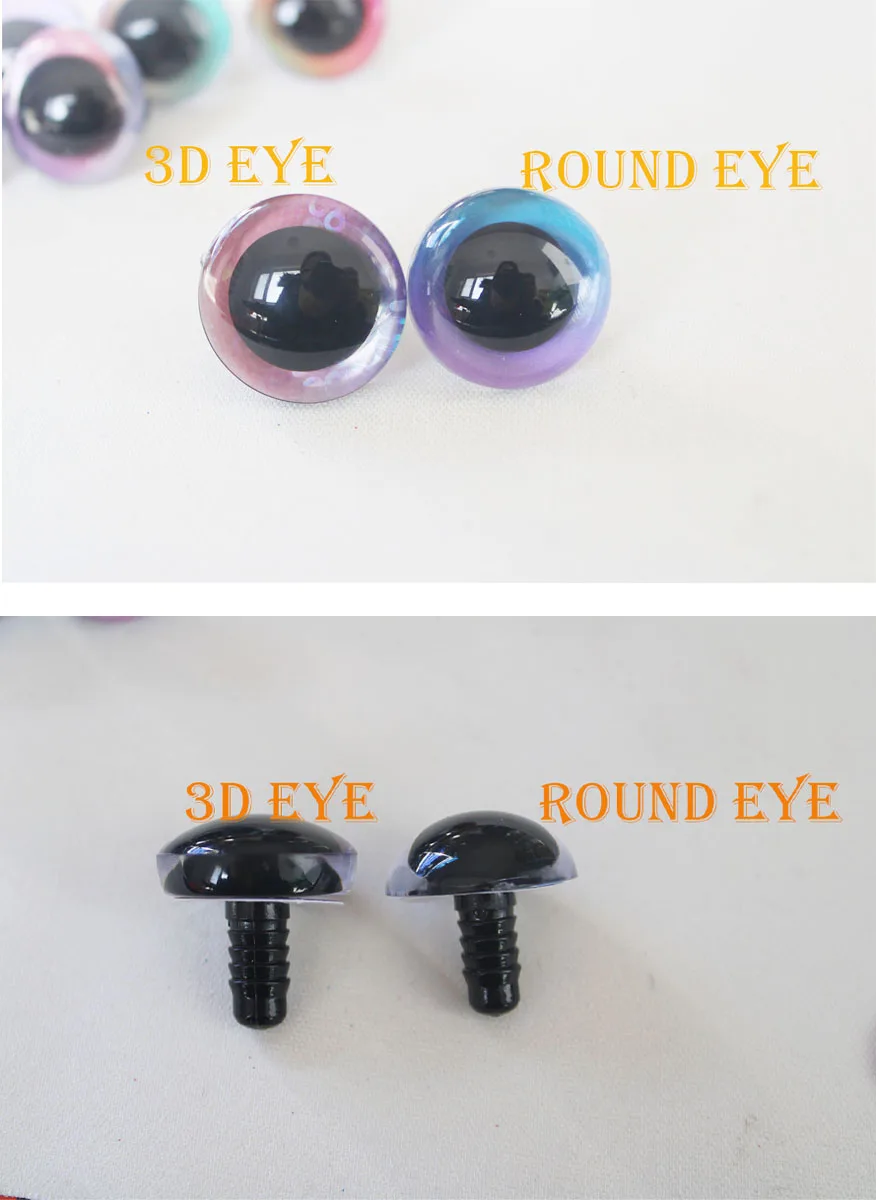 Free Shipping!!!60pcs Mixed Size Bear Sew Safety Eyes ----blue Color -  Dolls Accessories - AliExpress