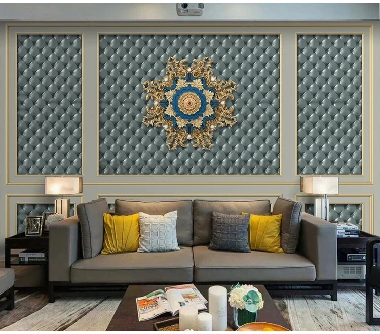 Wall Paper Photo Mural 3D Stereoscopic European Style Environment Friendly Home Interior Decoration 7 Hc00061431de34e0faec0c17d0bca88a2f