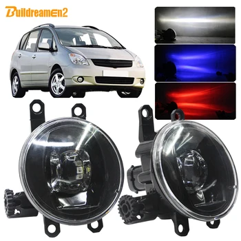 

Buildreamen2 For Toyota Corolla MPV 2004 2005 2006 2007 2008 2009 Car Fog Light Kit LED Devil Eye DRL H11 12V Accessories