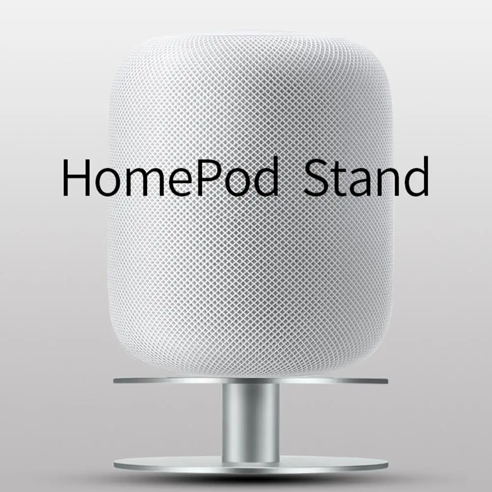 Elegante Supporto Da Scrivania In Alluminio Per Apple Homepod / Homepod Mini Supporto Portatile In Metallo Antiscivolo Per Homepod / Homepod Mini