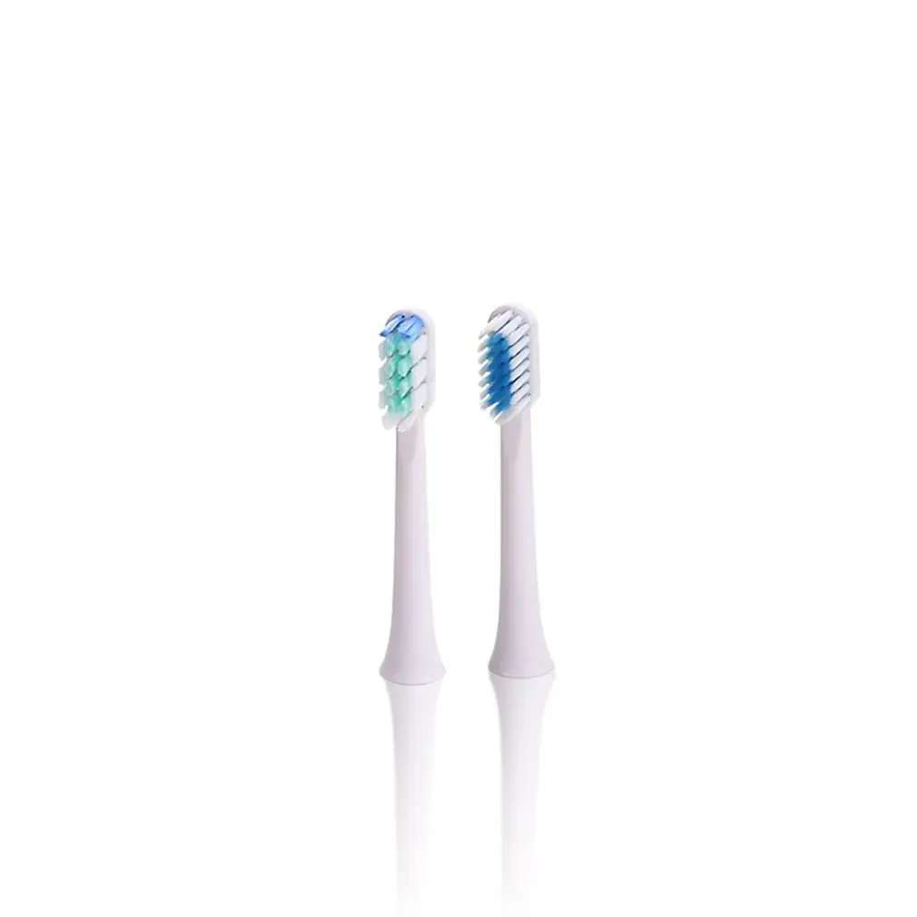USB Rechargeable Electric Toothbrush Sonic Wave Rechargeable Top Quality Smart Chip Toothbrush Head Replaceable Whitening Health - Цвет: 2 pcs