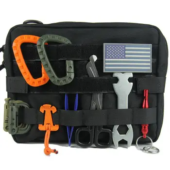 Molle Military Pouch Bag Medical EMT Tactical Outdoor Emergency Pack Camping Hunting Accessories Utility Multi-tool Kit EDC Bag 5