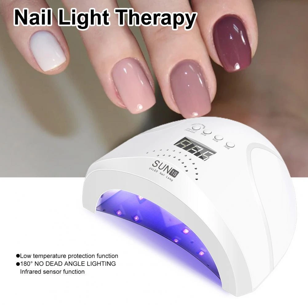48W Nail Lamp with 30 LED Quick drying LCD Display UV Nail Dryer Lamp for  Curing Gel Nail Polish UV Phototherapy Glue Nail Dryer|Nail Dryers| -  AliExpress