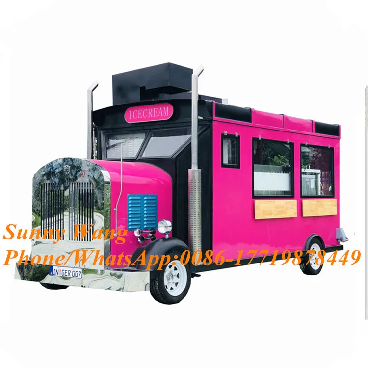Новый Разработанный мобильный трейлер питания/мобильный грузовик еды/Мобильная