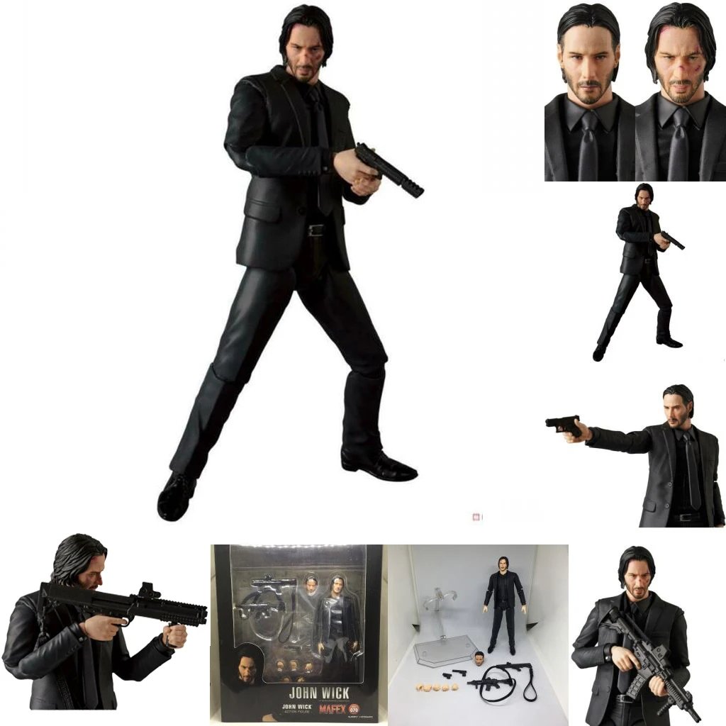 Джон фитиль рисунок Mafex 070 экшн Коллекционная Фигурка модель игрушка в