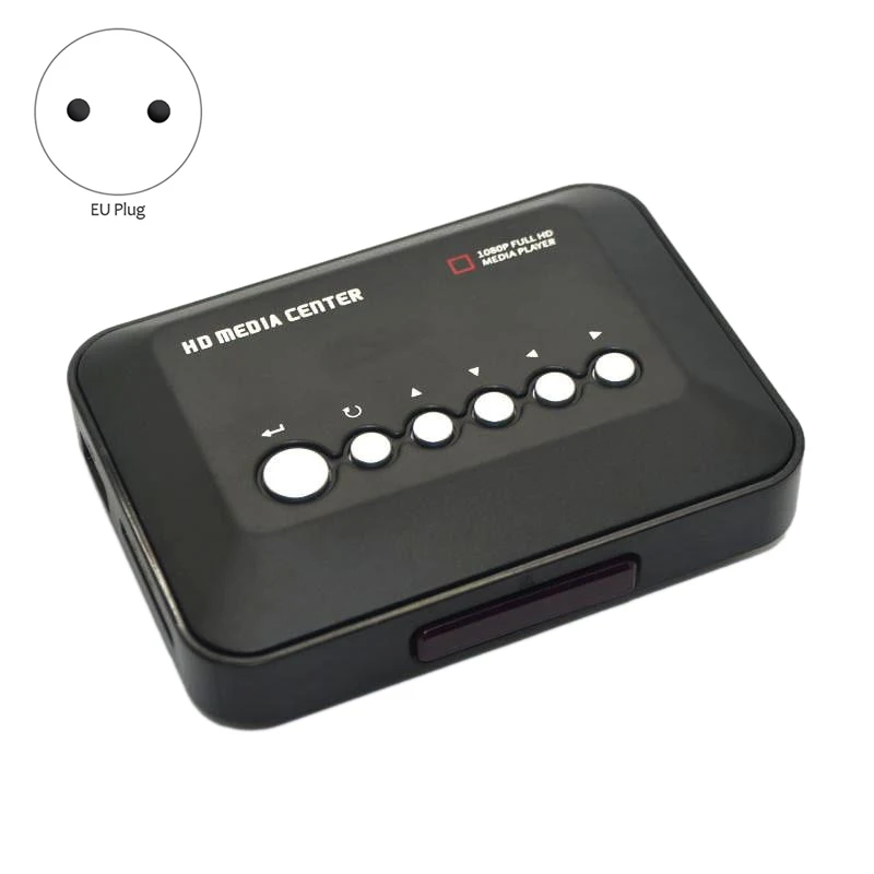 Мини-full HD 1080P медиаплеер с HDMI/VGA/AV/USB/SD/MMC/оптическим выходом EU Plug | Электроника